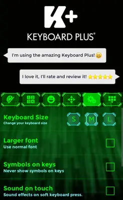 Hacker Keyboard Theme android App screenshot 1