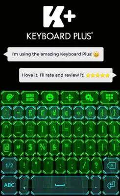 Hacker Keyboard Theme android App screenshot 2