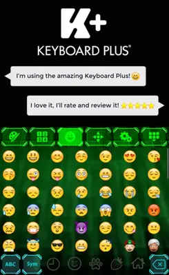 Hacker Keyboard Theme android App screenshot 4